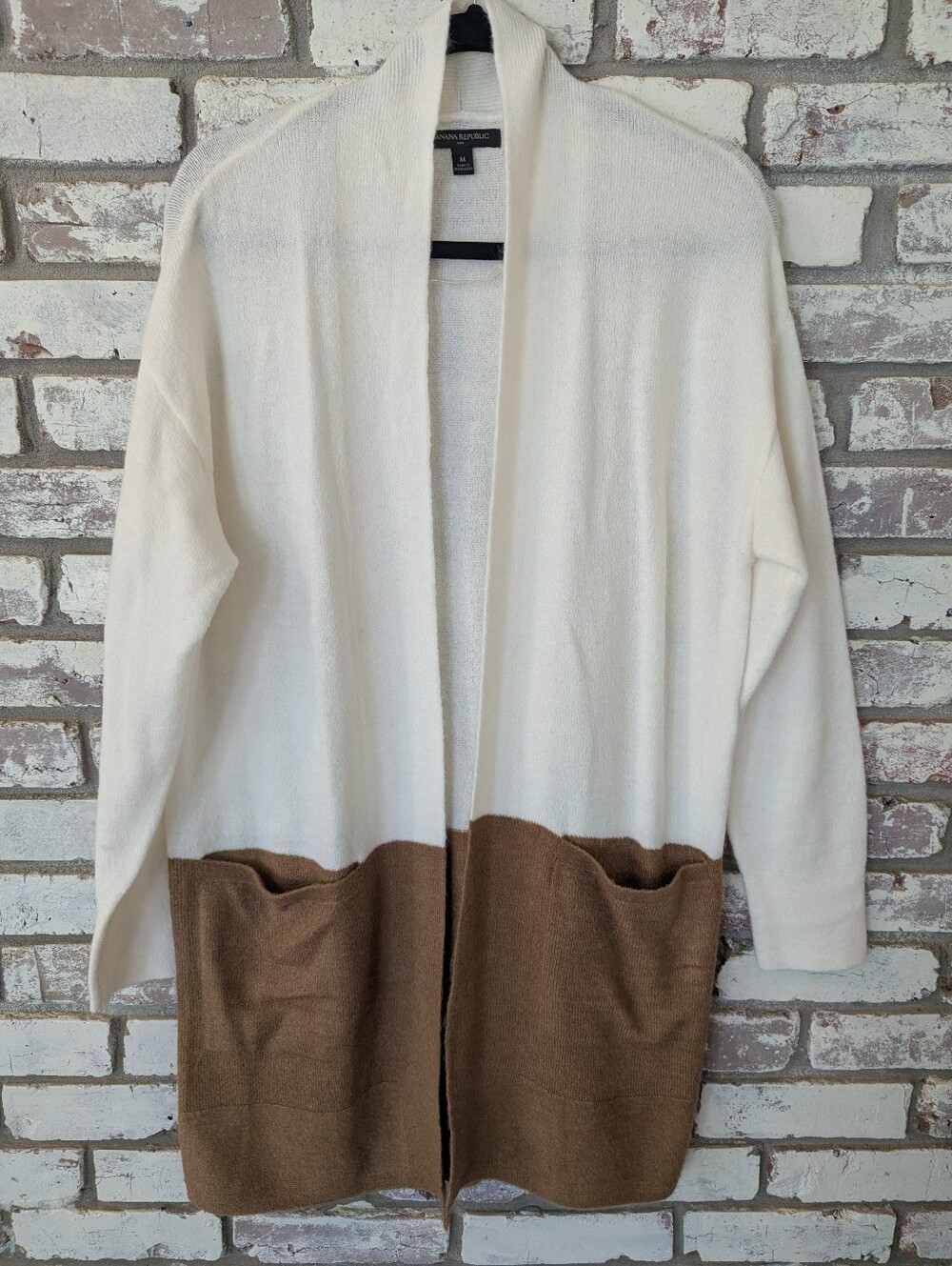 Banana Republic Colorblock Open Cardigan